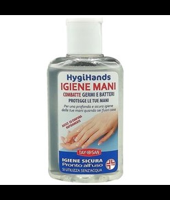 Gel mani igienizzante e detergente 80 ml