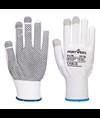 guanti touchscreen con puntini Portwest