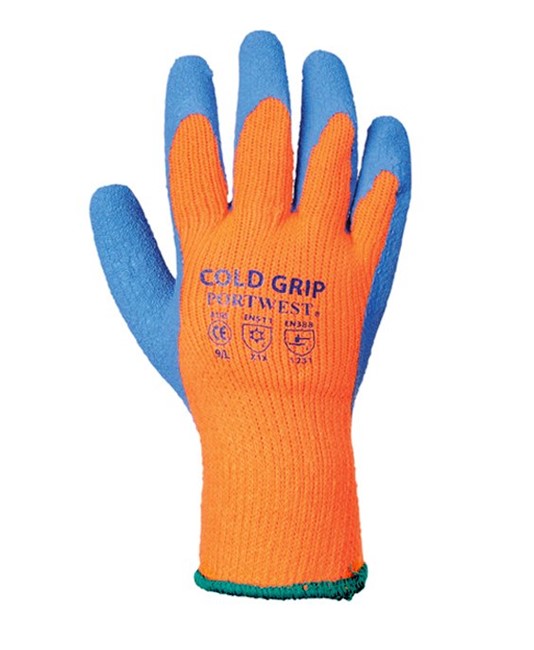 guanti da lavoro invernali ad alta visibilità Portwest A145 guanti da lavoro invernali ad alta visibilità Portwest A145