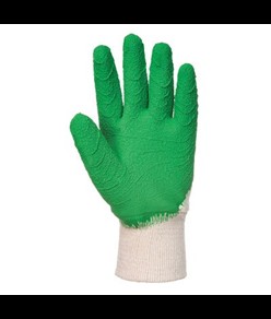 Guanti da lavoro in cotone con palmo in lattice Portwest A171