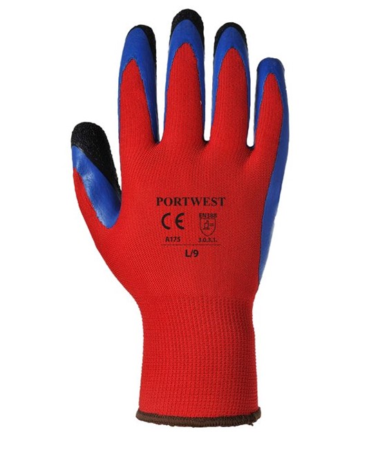 guanti da lavoro in Poliestere spalmati lattice Portwest A175 guanti da lavoro in Poliestere spalmati lattice Portwest A175