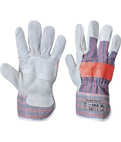 Guanti da lavoro in pelle e cotone Portwest A209 Canadian Rigger