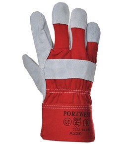 di guanti da lavoro in pelle martellata Portwest A220