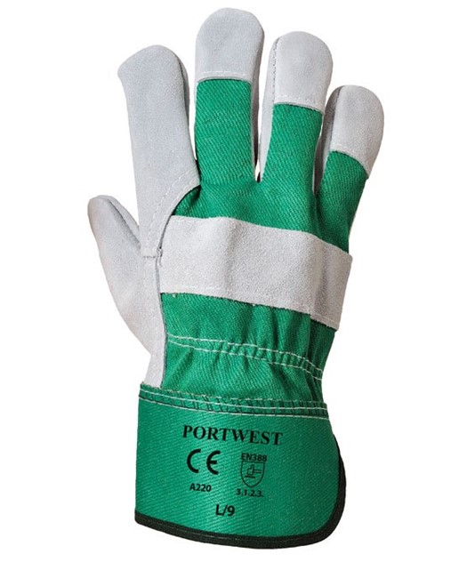 di guanti da lavoro in pelle martellata Portwest A220 di guanti da lavoro in pelle martellata Portwest A220
