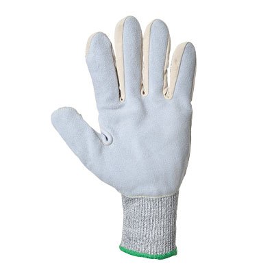 Guanti antitaglio con palmo rinforzato in pelle