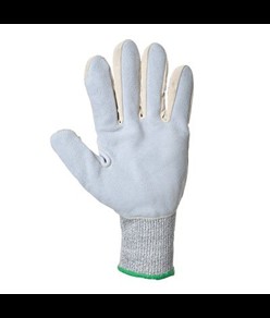 Guanti antitaglio con palmo rinforzato in pelle