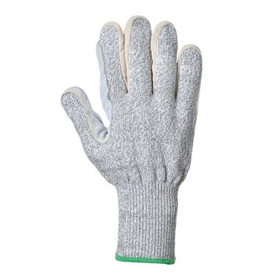 Guanti antitaglio con palmo rinforzato in pelle