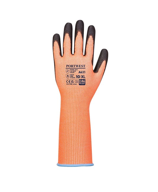 Guanti antitaglio alta visibilità Portwest A631 Guanti antitaglio alta visibilità Portwest A631