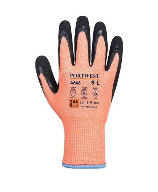 Guanti da lavoro invernali antitaglio Portwest A646 Guanti da lavoro invernali antitaglio Portwest A646