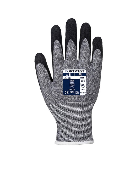 Guanti antitaglio rivestiti in nitrile Portwest A665 Guanti antitaglio rivestiti in nitrile Portwest A665