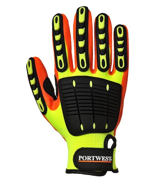 Guanti da lavoro alta visibilità Portwest A721 Guanti da lavoro alta visibilità Portwest A721