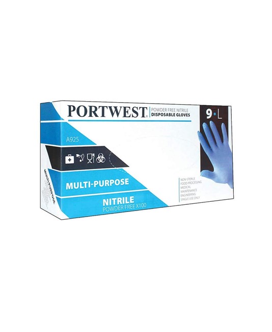 guanti monouso in nitrile Portwest A925 guanti monouso in nitrile Portwest A925