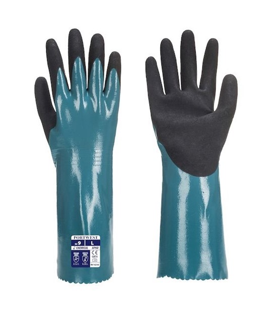 Guanti per prodotti chimici lunghi Portwest AP60 Guanti per prodotti chimici lunghi Portwest AP60