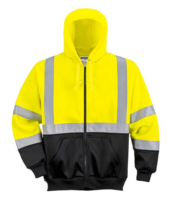 Felpa alta visibilità con cappuccio Portwest B315