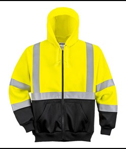 Felpa alta visibilità con cappuccio Portwest B315