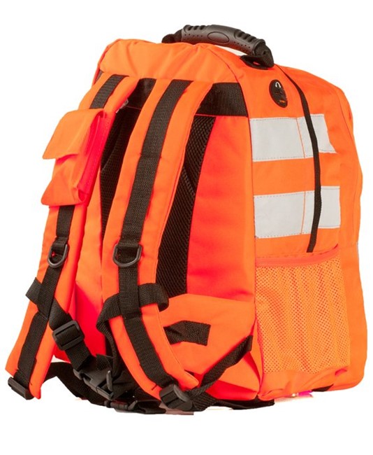 Zaino alta visibilità in poliestere 600D Zaino alta visibilità in poliestere 600D
