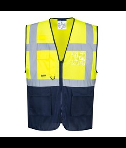 Gilet Bicolore Alta Visibilità in poliestere  in offerta