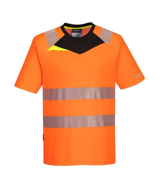T-Shirt da lavoro alta visibilità DX4 Portwest DX413 T-Shirt da lavoro alta visibilità DX4 Portwest DX413