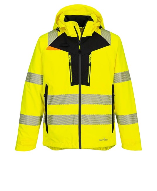 Giacca antipioggia alta visibilità DX4 Portwest DX462 Giacca antipioggia alta visibilità DX4 Portwest DX462