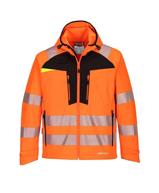 Giacca alta visibilità Softshell DX4 Portwest DX475 Giacca alta visibilità Softshell DX4 Portwest DX475