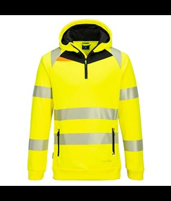 Felpa con cappuccio alta visibilità DX4 Portwest DX482
