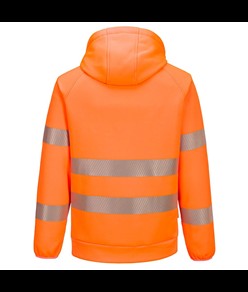 Felpa con cappuccio alta visibilità Portwest DX4