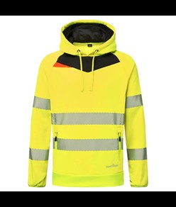 Felpa con cappuccio alta visibilità Portwest DX4