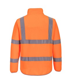 Giacca in pile alta visibilità in tessuto Eco Portwest EC70