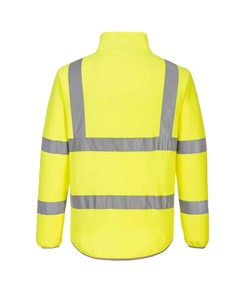 Giacca in pile alta visibilità in tessuto Eco Portwest EC70