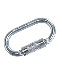 Moschettone in acciaio a ghiera Portwest FP33 Twist Lock