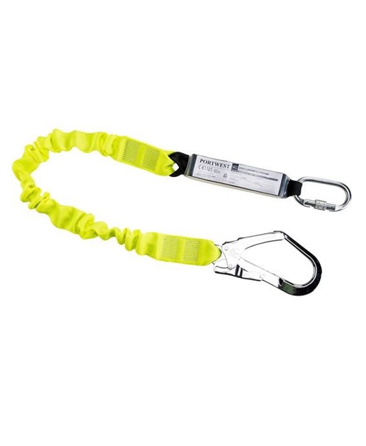 Cordino di sicurezza da 1,8 mt Portwest FP53 Cordino di sicurezza da 1,8 mt Portwest FP53