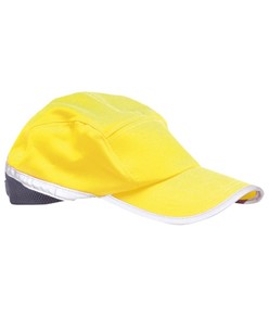 Cappellino alta visibilità poliestere e cotone