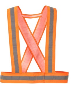 Bretelle alta visibilità con finitura antimacchia Bretelle alta visibilità con finitura antimacchia