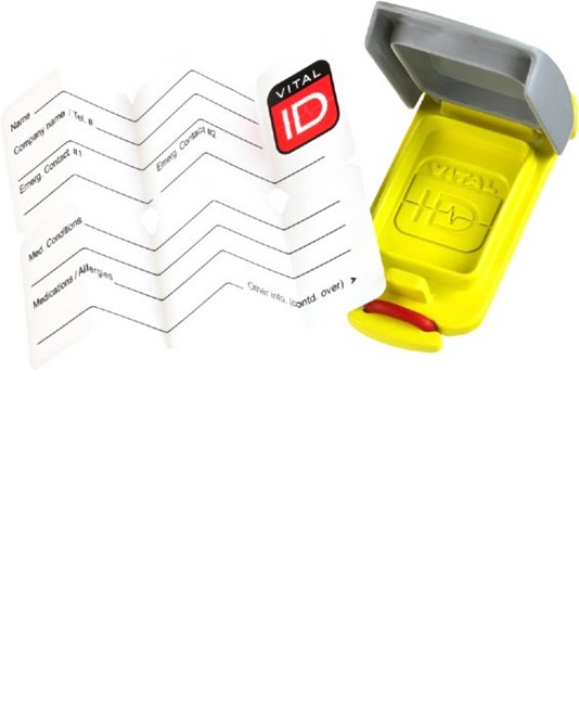 ID Universale con anello allungabile. ID Universale con anello allungabile.