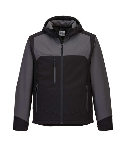 Giacca softshell con cappuccio KX3 Portwest KX362 Giacca softshell con cappuccio KX3 Portwest KX362