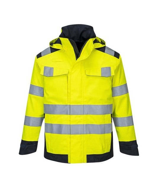 Giacca alta visibilità multiprotezione Portwest MV70 Giacca alta visibilità multiprotezione Portwest MV70
