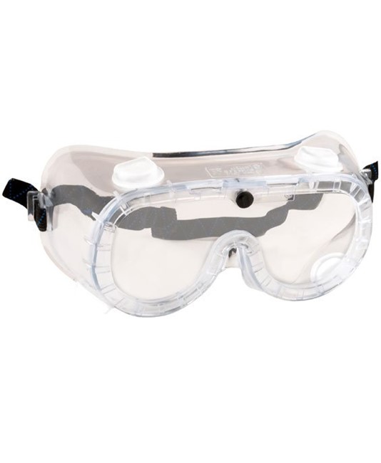 Occhiali a mascherina con lente antiappannante Portwest PW21 Occhiali a mascherina con lente antiappannante Portwest PW21