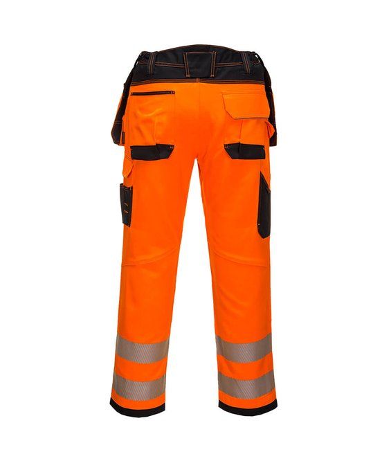 Pantaloni alta visibilità multitasche Portwest PW306