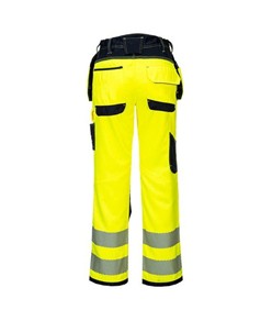 Pantaloni alta visibilità multitasche Portwest PW306