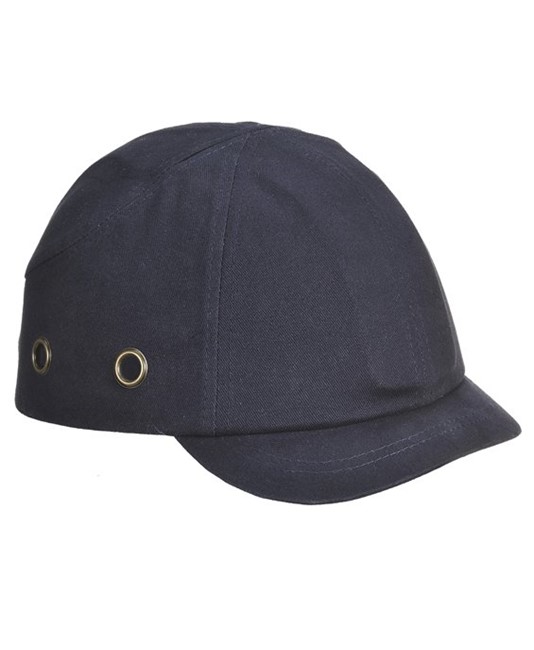 Cappellino paracolpi con visiera corta