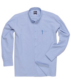 Camicia da lavoro Oxford manica lunga cotone e poliestere  in offerta