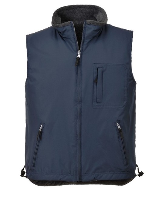 Gilet da lavoro impermeabile reversibile in Ripstop Gilet da lavoro impermeabile reversibile in Ripstop