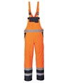 Pantaloni a pettorina invernali alta visibilità Portwest S489