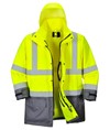 Parka alta visibilità impermeabile Portwest S768 Parka alta visibilità impermeabile Portwest S768