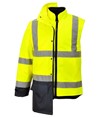 Parka alta visibilità impermeabile Portwest S768 Parka alta visibilità impermeabile Portwest S768