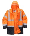 Parka alta visibilità impermeabile Portwest S768 Parka alta visibilità impermeabile Portwest S768