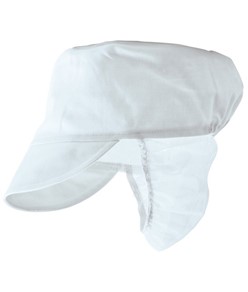 Cappello con reggicapelli elasticizzato