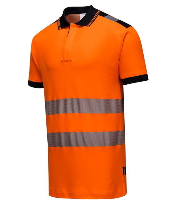 Polo alta visibilità Portwest T180