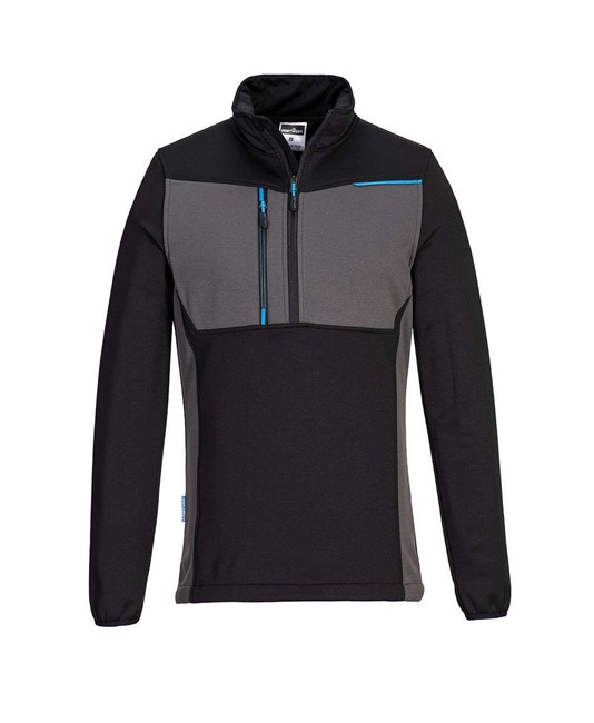 Felpa mezza zip WX3 Portwest T755 Felpa mezza zip WX3 Portwest T755