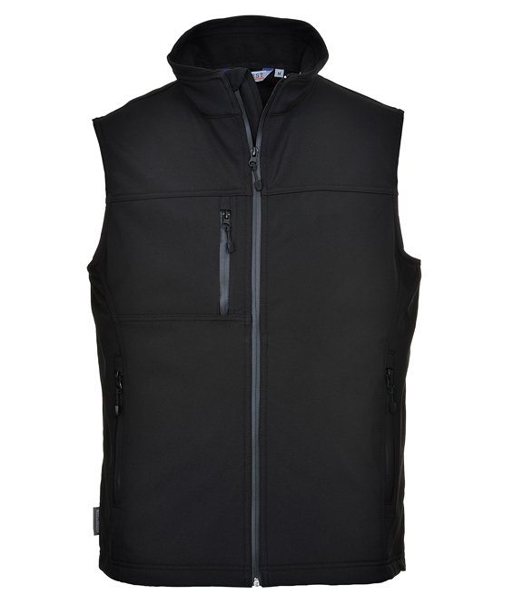 Gilet da lavoro impermeabile traspirante in Softshell